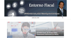 Desktop Screenshot of entornofiscal.com