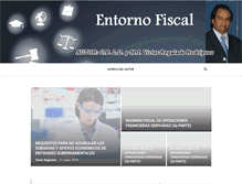 Tablet Screenshot of entornofiscal.com